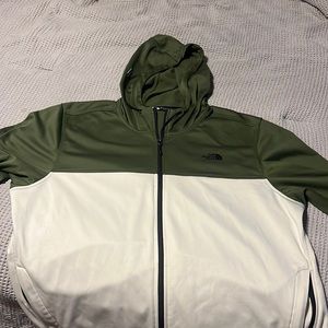 The North Face mens zipper jacket